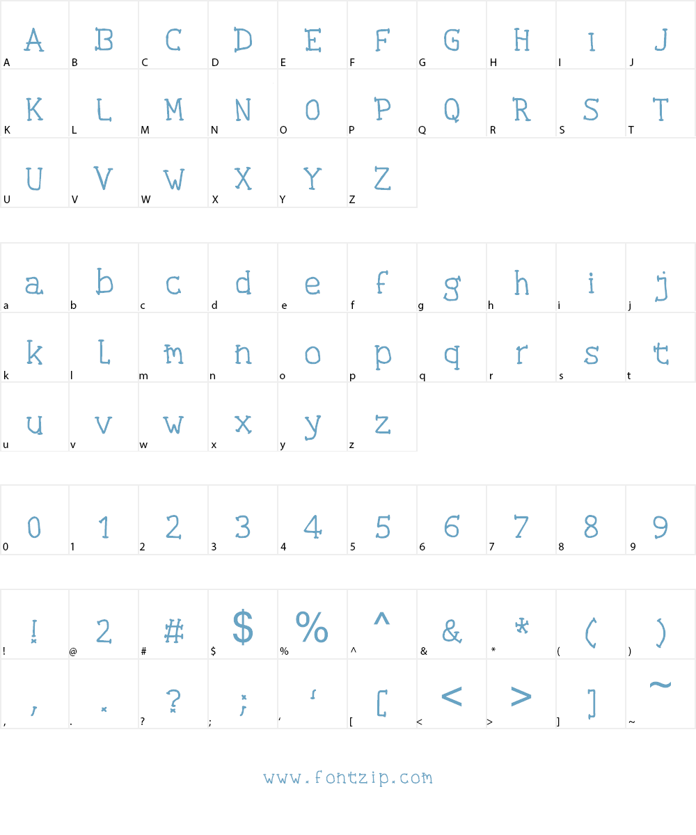Royal sweet station Font Character